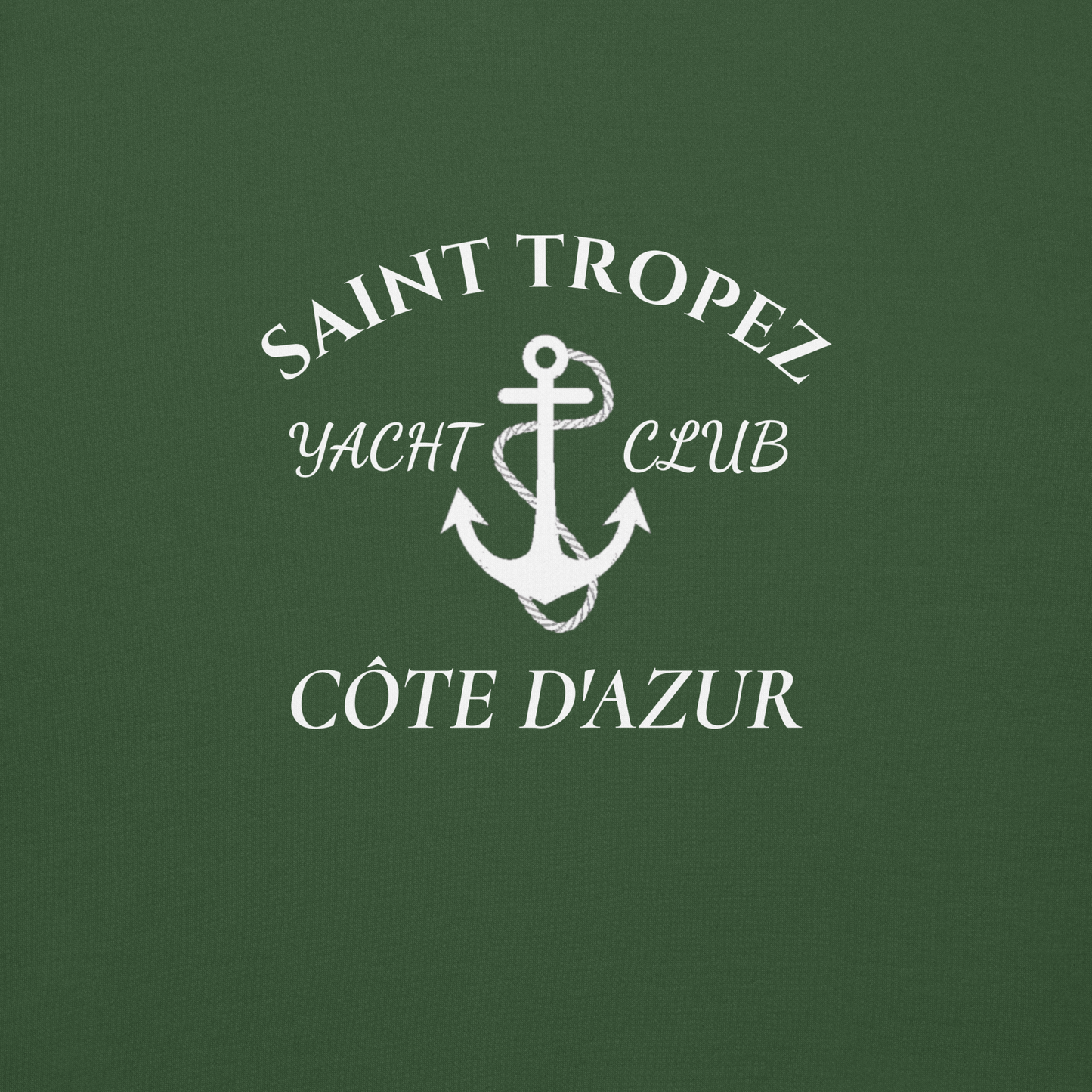 Saint-Tropez Yacht Club Hoodie - Forest Green