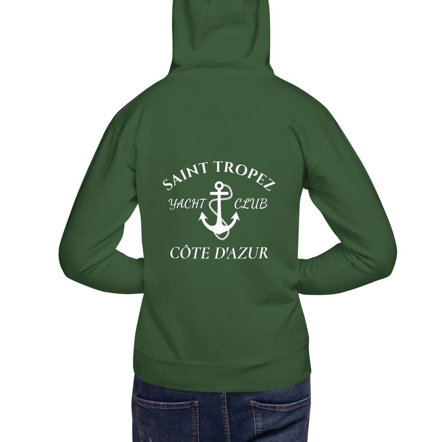 Saint-Tropez Yacht Club Hoodie - Forest Green