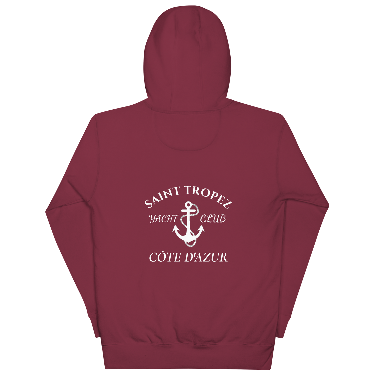 Saint-Tropez Yacht Club Hoodie - Maroon
