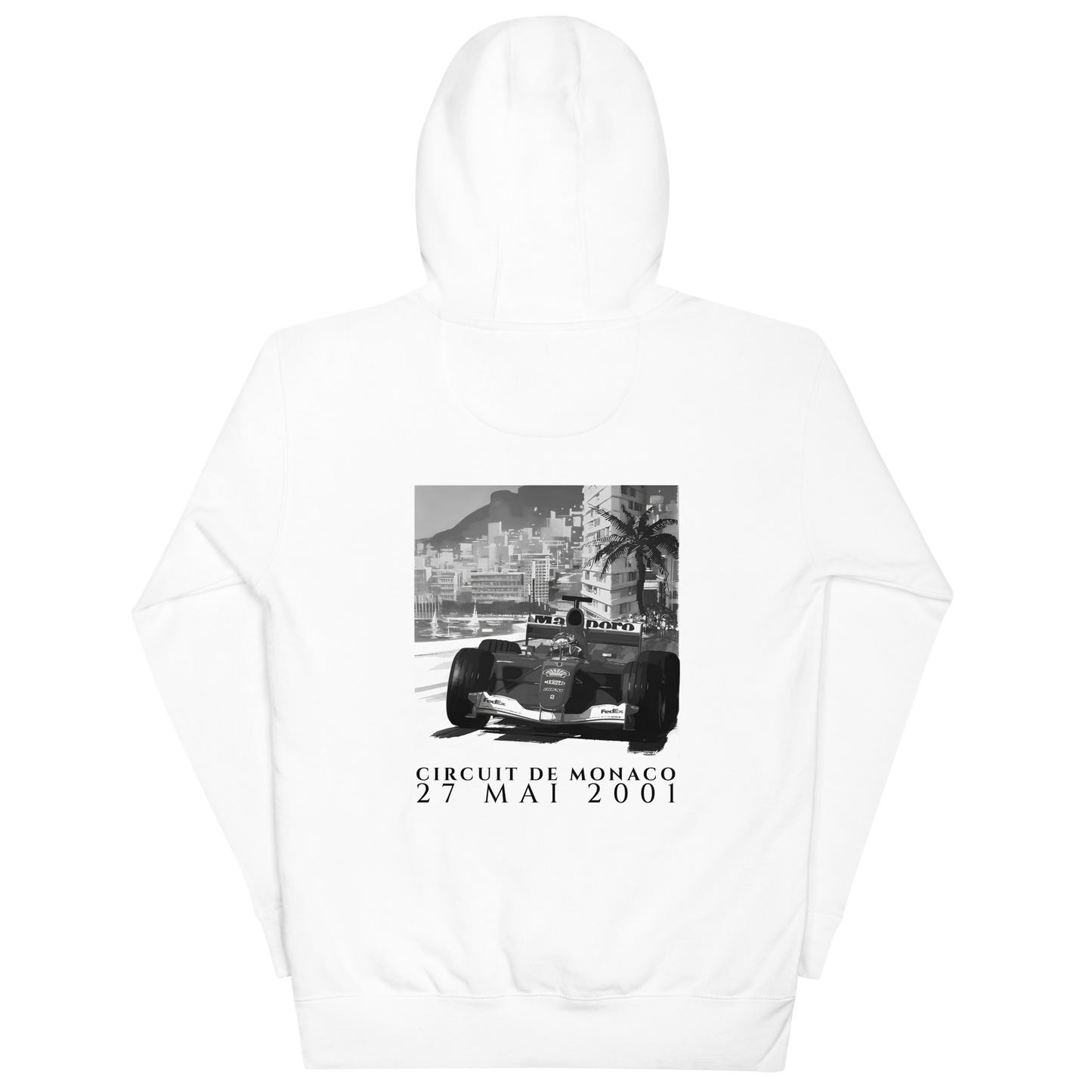 Circuit de Monaco 2001 Hoodie - White