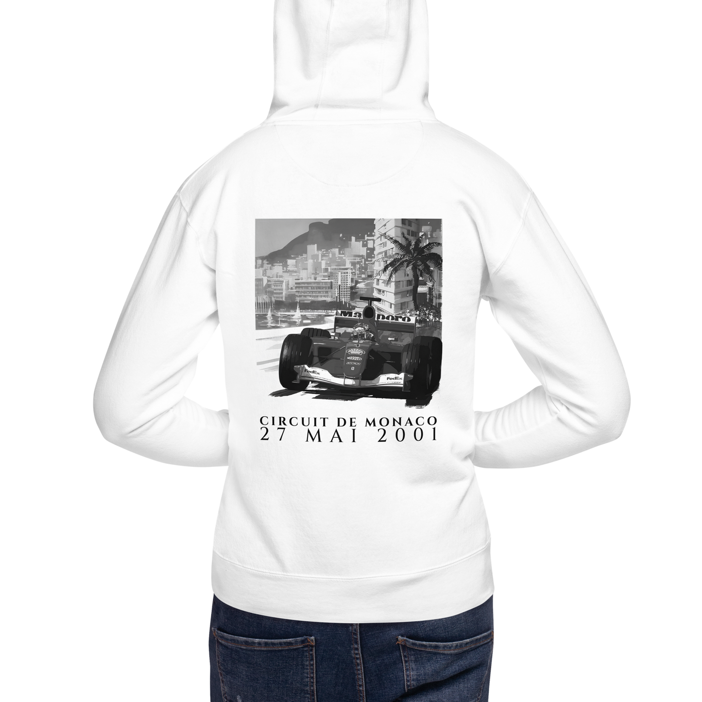 Circuit de Monaco 2001 Hoodie - White