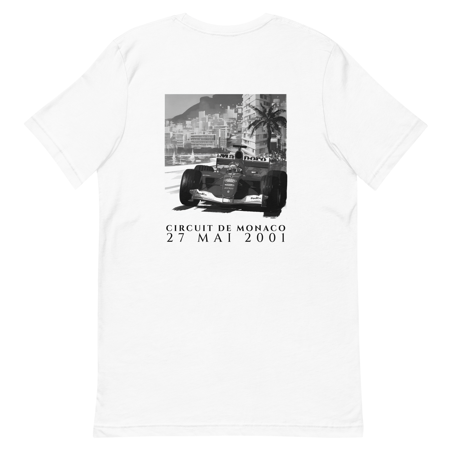 Circuit de Monaco 2001 Tee - White