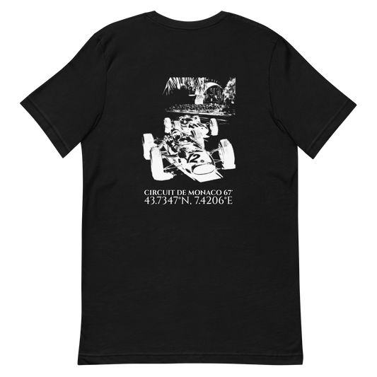 Circuit de Monaco 1967 Tee - Black