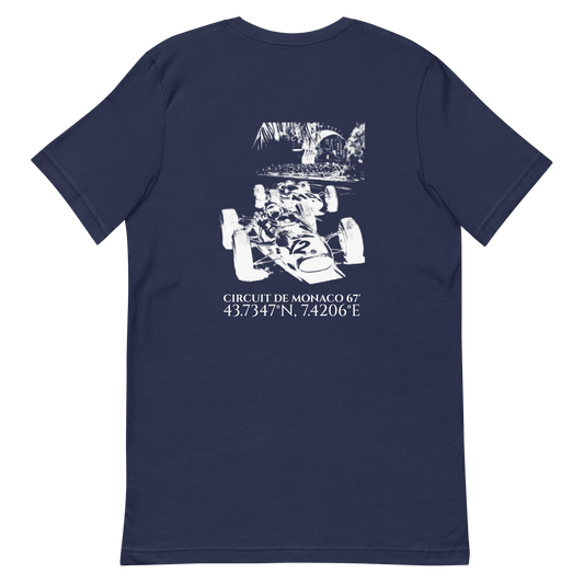 Circuit de Monaco 1967 Tee - Navy