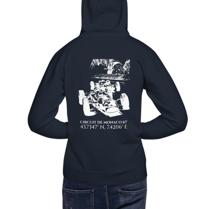 Circuit de Monaco 1967 Hoodie - Navy