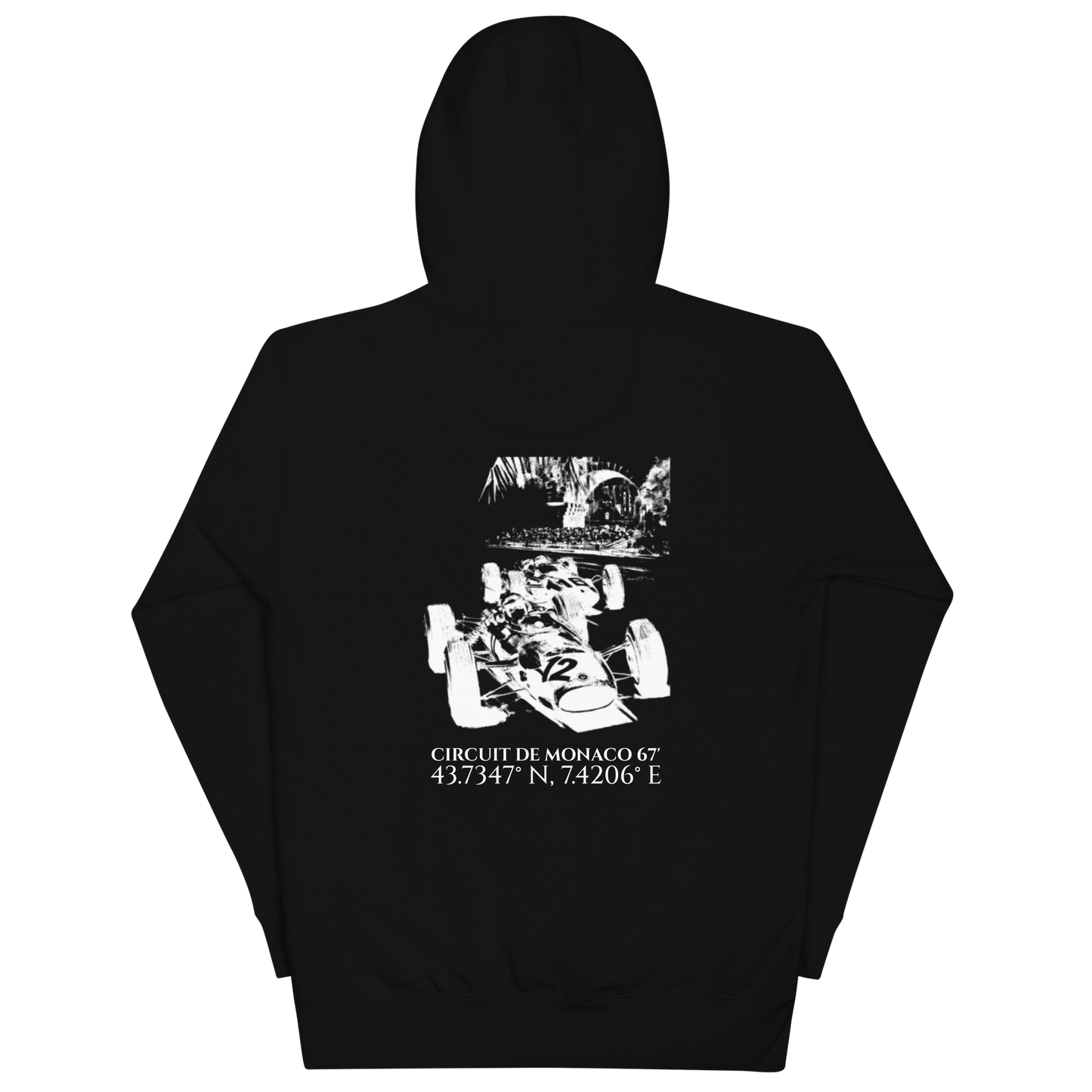 Circuit de Monaco 1967 Hoodie - Black