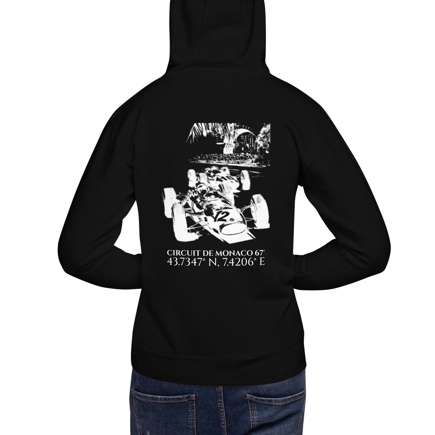 Circuit de Monaco 1967 Hoodie - Black