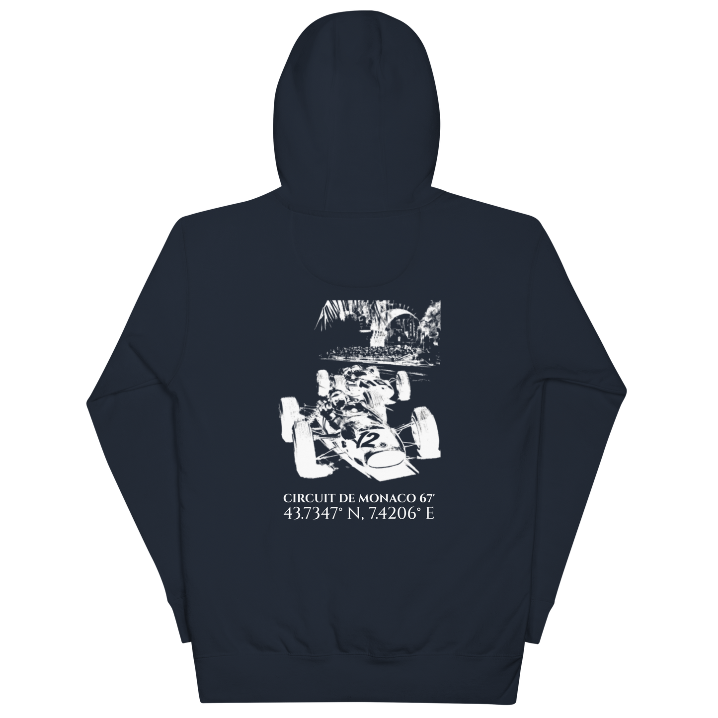 Circuit de Monaco 1967 Hoodie - Navy