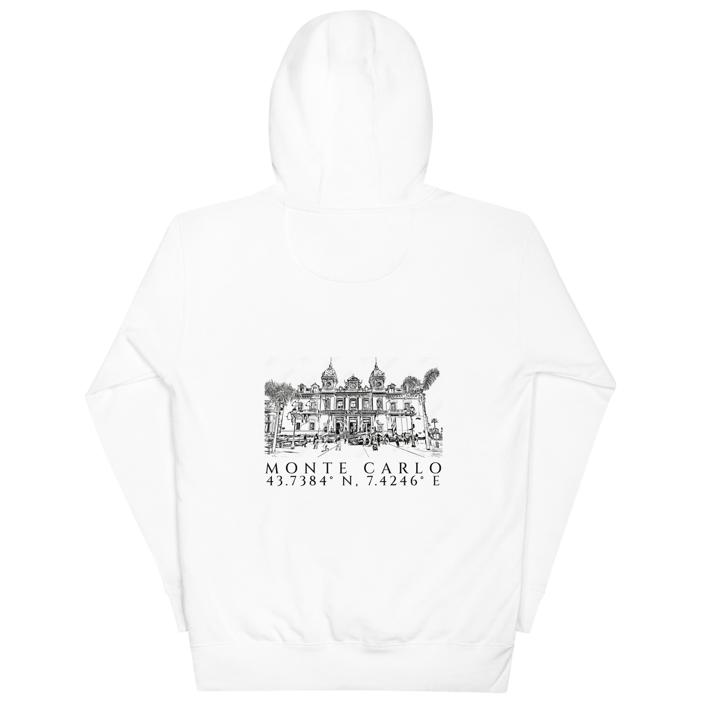 Monte Carlo Hoodie - White