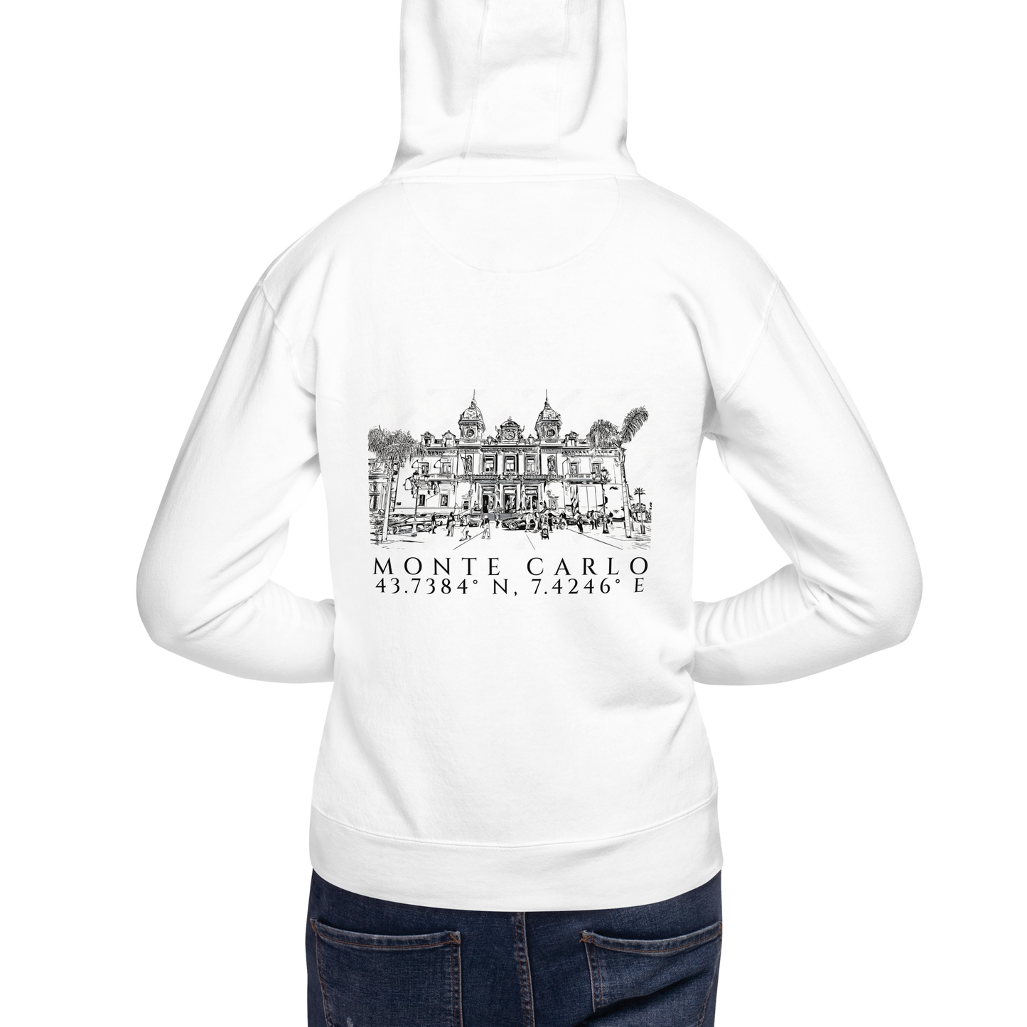 Monte Carlo Hoodie - White