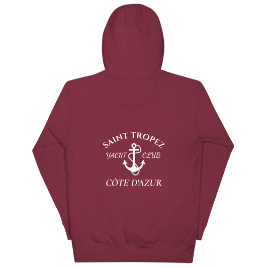 Saint-Tropez Yacht Club Hoodie - Maroon