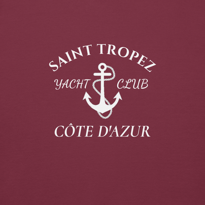 Saint-Tropez Yacht Club Hoodie - Maroon