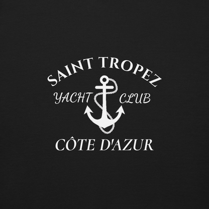 Saint-Tropez Yacht Club Sweatshirt - Black