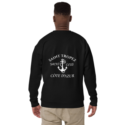 Saint-Tropez Yacht Club Sweatshirt - Black