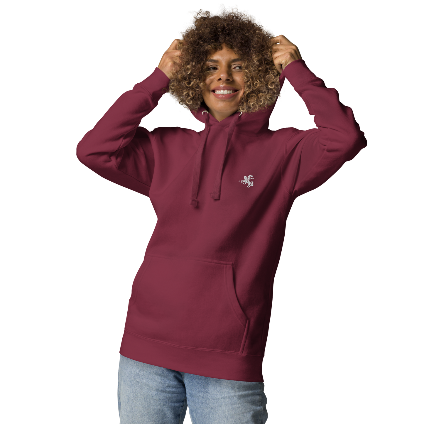 The Classic Hoodie - Maroon